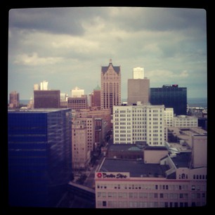 #milwaukee #wisconsin #skyline -- #travel #skyscrapers #architecture