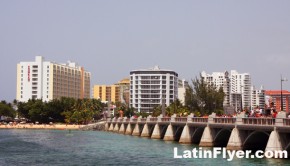 Dos Hermanos bridge is one of the upgraded landmarks in the Condado district of San Juan, Puerto Rico.