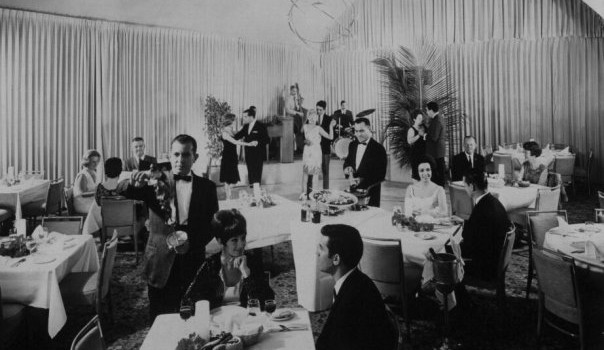 The Salon Ponciana at the El Ponce InterContinental hotel was a hip spot for dining, drinking and dancing.