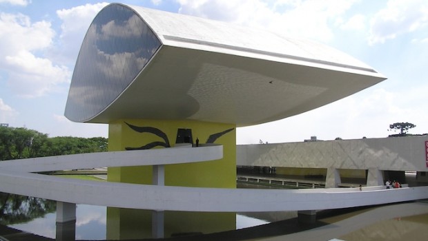 Oscar Niemeyer Museum in Niteroi, Brazil. Photo: Morio
