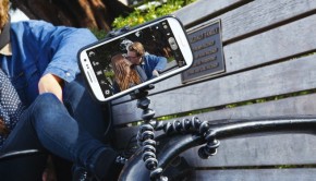 The Joby GripTight GorillaPod Stand makes it easy to take photos with a smart phone, just about anywhere.