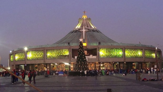 The Basilica de Guadalupe, in Mexico City. Photo: Adán Hernandez Bahena