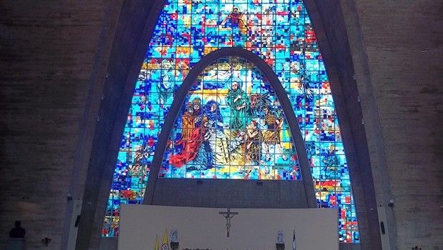 The chapel at La Salle University in Bogotá, Colombia. Photo: Alfonso1015