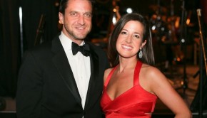 Raul Esparza and Marie Unanue at the El Museo del Barrio gala. Photo: David X. Prutting