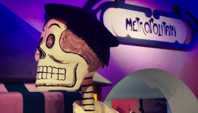 Paris-themed Day of the Dead, at Dolores Olmedo Museum in Mexico City.