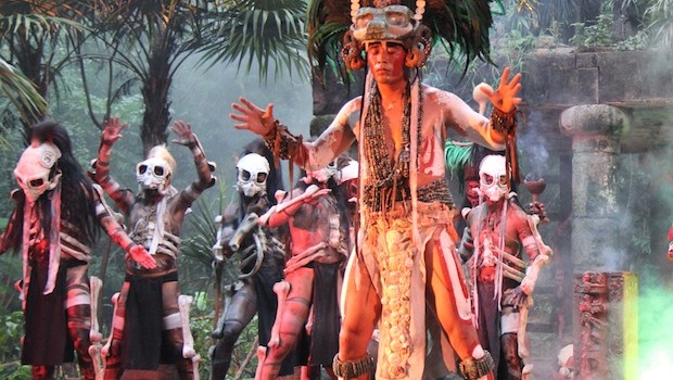 Day of the Dead includes indigenous Mexican culture and dance at Xcaret.