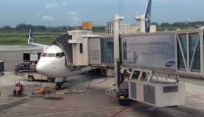 The Copa Airlines Boeing 737-800 that took me from Panama to JFK.