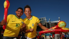 Soccer fans will pour into Brazil for the 2014 World Cup. Photo: FIFA