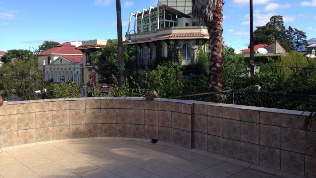 The sun roof at Rincon de San Jose hotel, in Costa Rica.