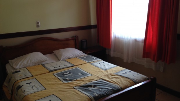 My guest room at Hotel Rincon de San Jose.
