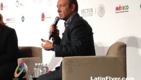Kevin Spacey talked about his acting career and love of Mexico at Tianguis 2014.