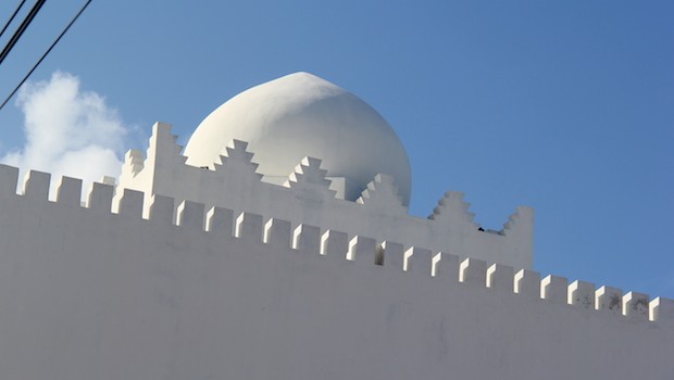 Interesting architecture on Isla Mujeres, Mexico.