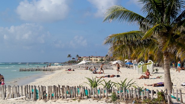 Playa Norte is one of the best Mexico beaches on Isla Mujeres.