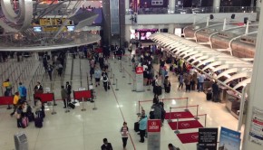 Terminal 1 at JFK International Airport in New York City.