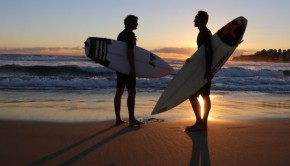 "Out in the Line-up" is a film about gay surfers.