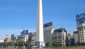 The obelisk in Buenos Aires, Argentina. PHOTO: Victoria Rachitzky