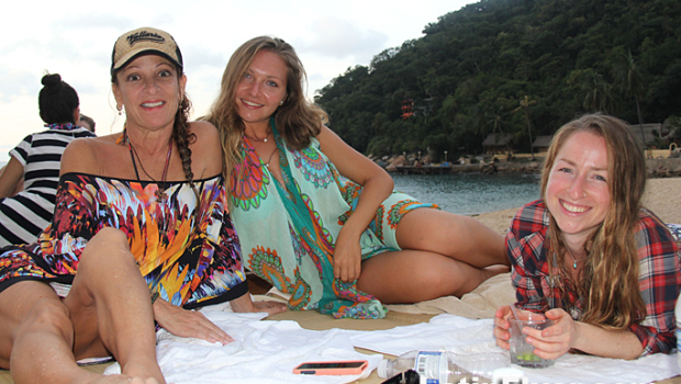 Revelers love the hip vibe at the new Chicos Yelapa Beach Club in Mexico.