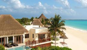 Fairmont Mayakoba hotel in the Riviera Maya, Mexico.