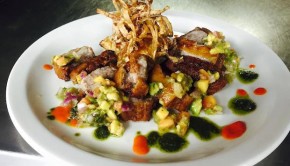 Pork belly, one of the dishes served during Puerto Rico Restaurant Week.