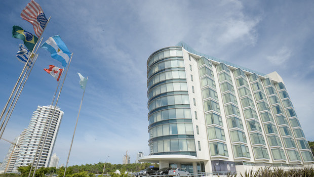 The Grand Hotel in Punta del Este, Uruguay.