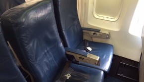 Airline seating: Delta Air Lines Boeing 757-200, Mexico City to NYC.