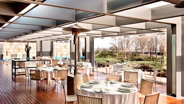 Terraza Alameda restaurant at Hilton Mexico City Reforma hotel.