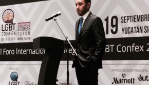 Ruben Sandoval, CEO of LGBT Confex, Mexico's largest LGBT business forum.