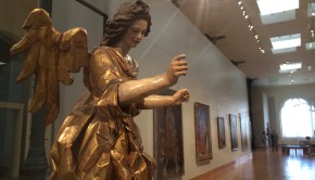 Colonial religious art at the Museo de Arte de Lima (MALI), the Lima Art Museum.