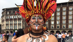 This year's LGBT pride event in Mexico City was especially colorful.