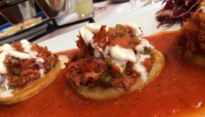 Traditional Mexican food is the focus at Casa Luna restaurant in Guadalajara.