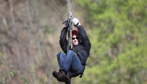 Zip lines provide excitement in Latin America.