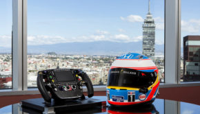 The McLaren-Honda suite offers racy accommodations at Hilton Mexico City Reforma.