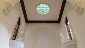 Beautiful architecture graces the Condesa Haus hotel in Mexico City.