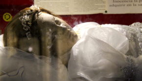 The body of Santa Inocencia at Guadalajara Cathedral.