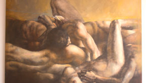 Painting at the Museum of Erotic Art in Bogota, Colombia.