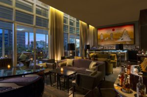 Hotel bar at St. Regis Mexico City