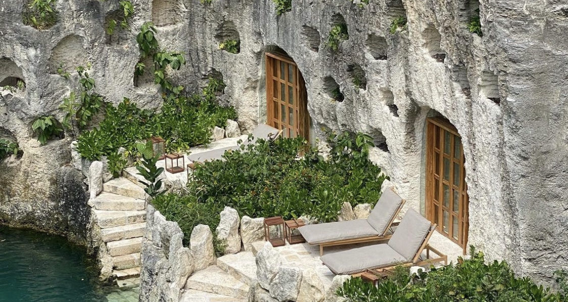 The spa at Hotel Xcaret Arte