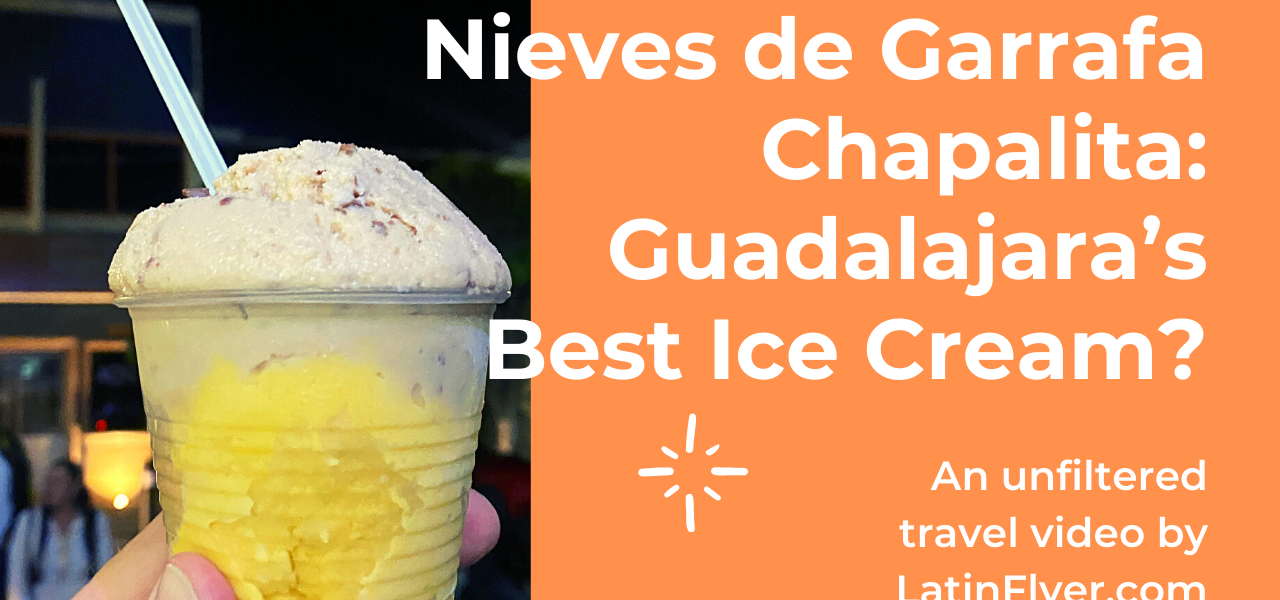Mexican ice cream and dessert in Guadalajara