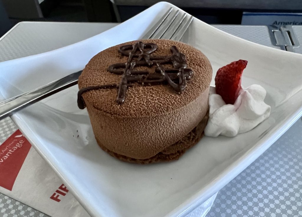 American Airlines airline food