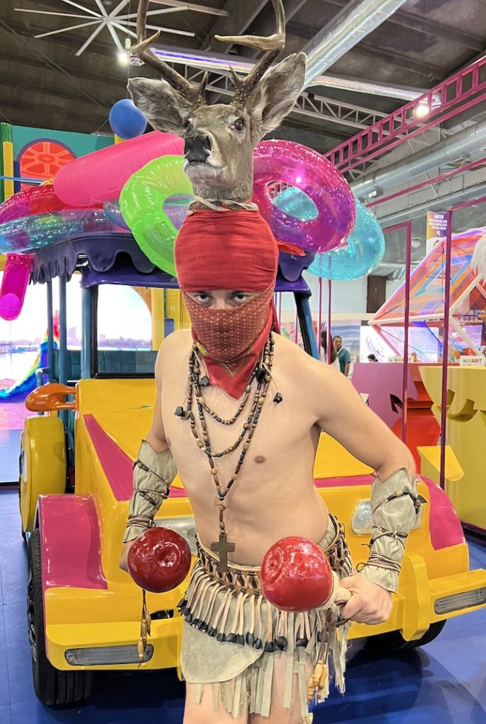 Mexican deer costume from Mazatlan, Sinaloa