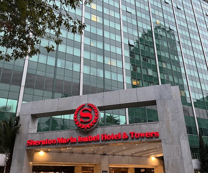 Sheraton Mexico City Maria Isabel hotel front entrance